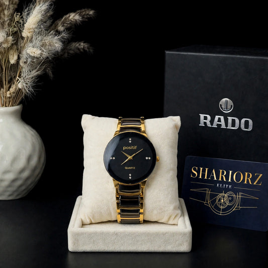 RADO Florence Vintage  - Centrix Gold Black Edition