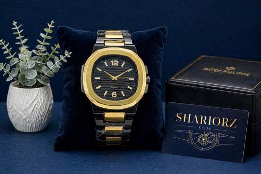 Patek Philippe Nautilus - Premium Quartz - Dual Tone Bezel