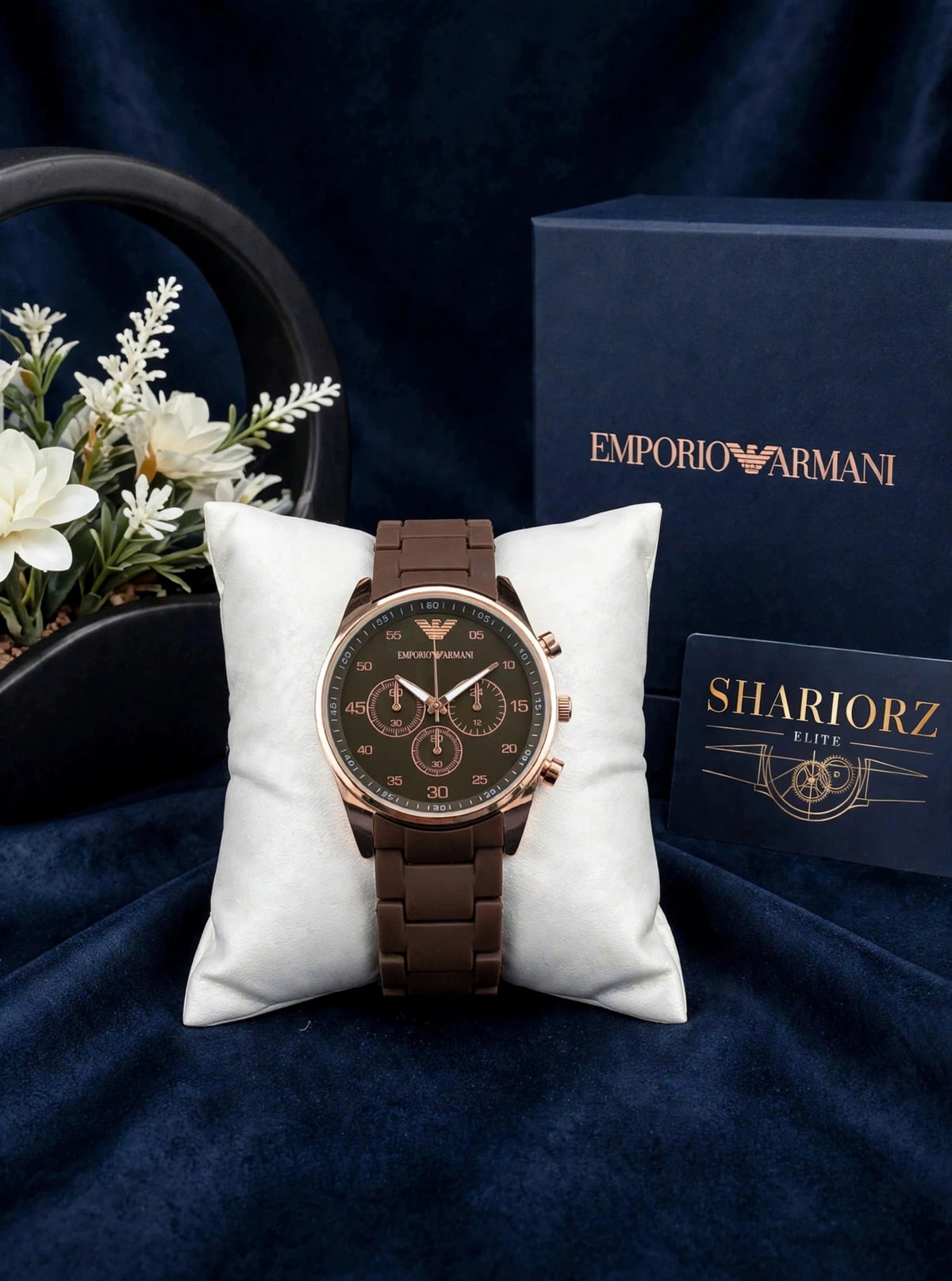 𝑬𝑴𝑷𝑶𝑹𝑰𝑶 𝑨𝑹𝑴𝑨𝑵𝑰 - The Executive Chronograph Collection