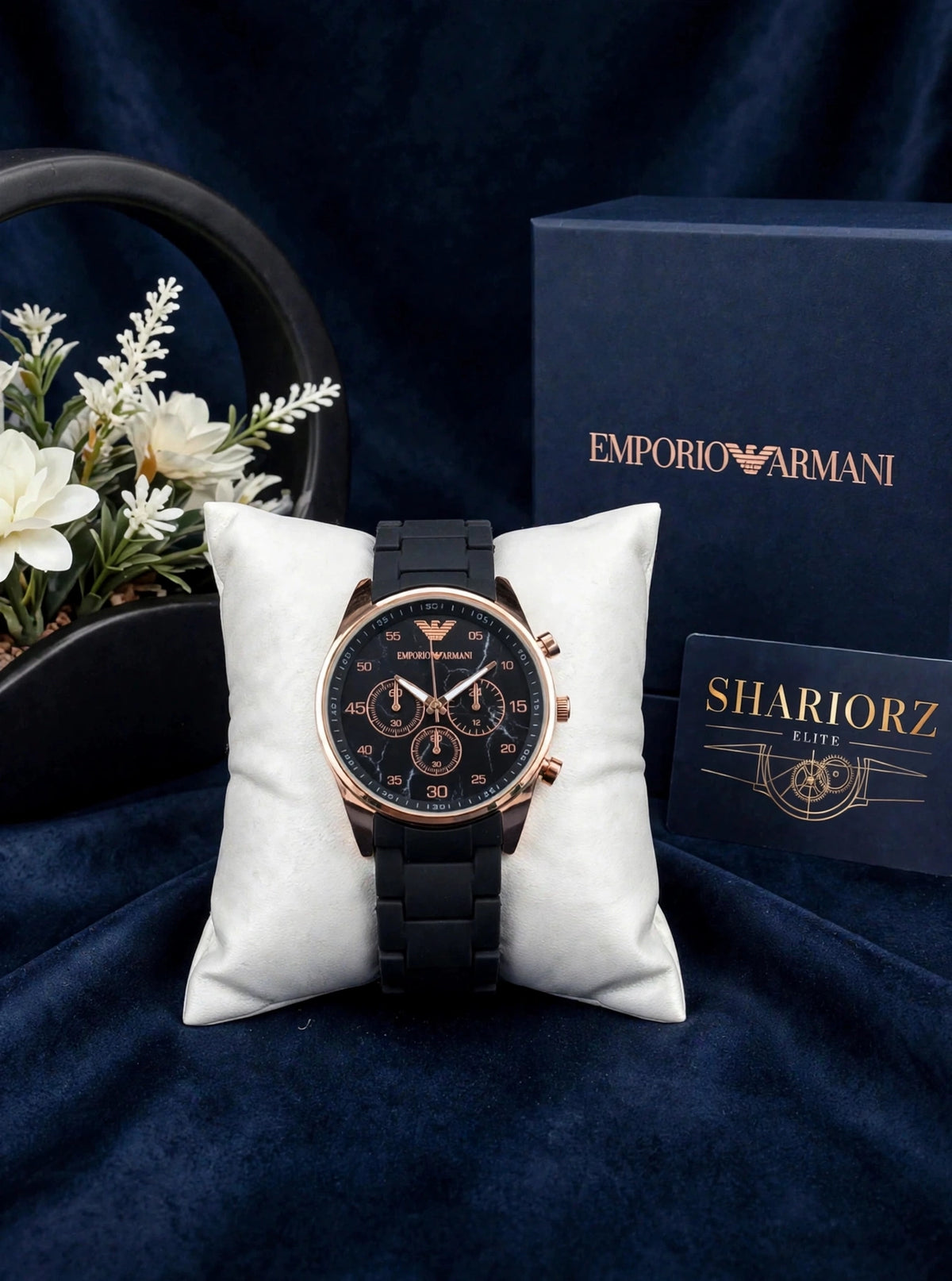 𝑬𝑴𝑷𝑶𝑹𝑰𝑶 𝑨𝑹𝑴𝑨𝑵𝑰 - The Executive Chronograph Collection