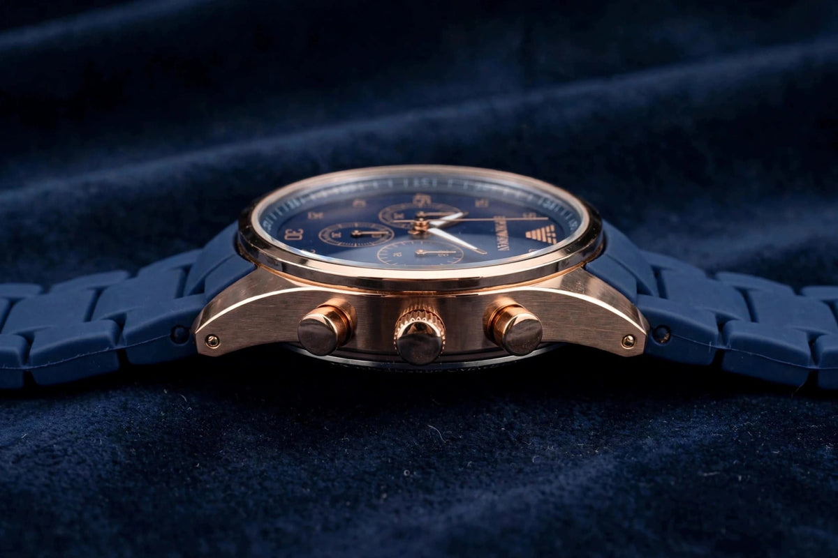 𝑬𝑴𝑷𝑶𝑹𝑰𝑶 𝑨𝑹𝑴𝑨𝑵𝑰 - The Executive Chronograph Collection