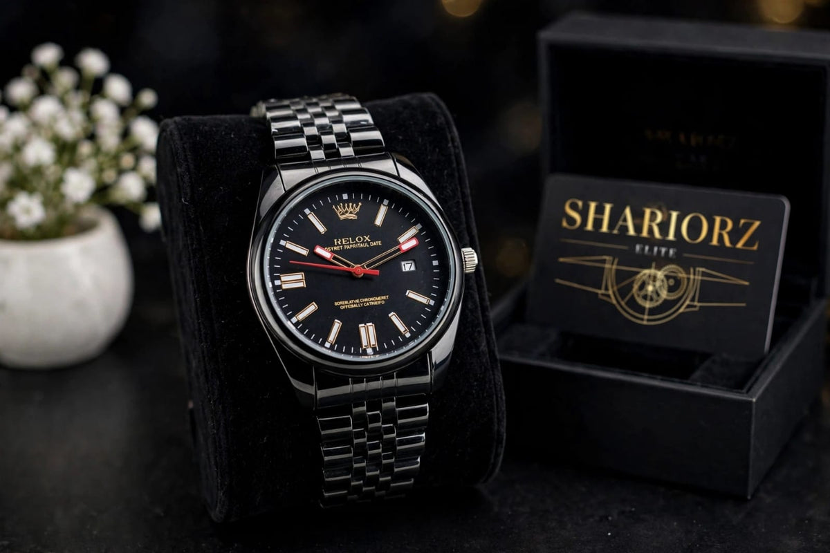 ROLEX Datejust - Black Phantom PVD Edition - (NEW OFFER) Buy 1 Variant & Get 1 Variant FREE - From 7 Premium Variants