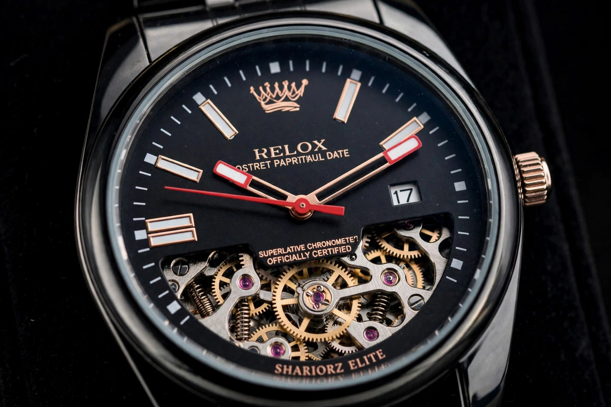 ROLEX Datejust - Black Phantom PVD Edition - (NEW OFFER) Buy 1 Variant & Get 1 Variant FREE - From 7 Premium Variants