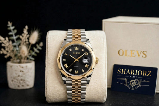 OLEVS Octa - Pyramide Facet - Clasic Jubilee Crown Edition