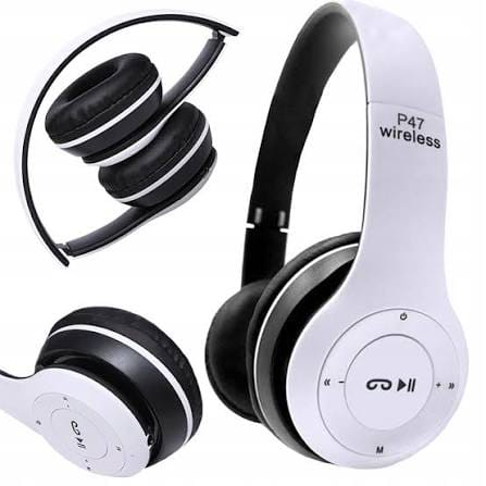 P47 Wireless Headphones |SD Card Function |Premium Leather Ear Cushions |Immersive Sound