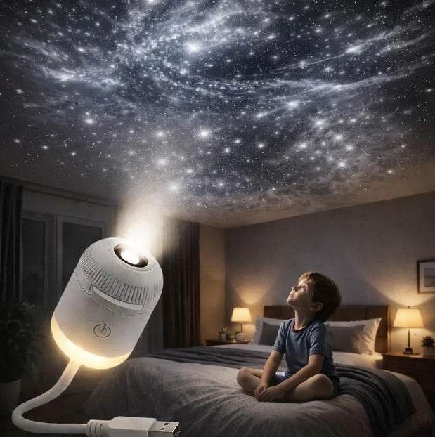 GALAXY Star Night Light Projector in Pakistan - Multiple  Lenses Included.