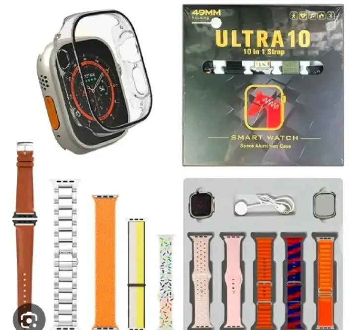 PREMIUM Ultra 10 Smart Watch Box🏷️ |Match Every Style|Ultimate Customization |Pure Aluminium Case
