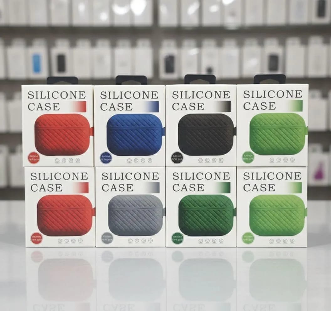 AirPods SILICONE Case - Premium Quality - Durable & Soft
