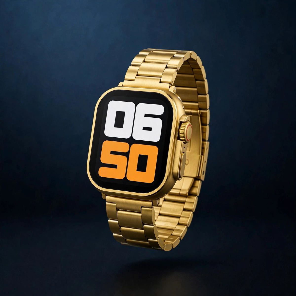 C9 Ultra Max Smart Watch |Premium Golden Edition |2.1 inch screen - With Hryfine App