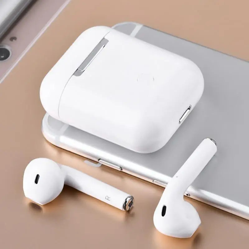 i12 TWS Bluetooth Earbuds Dual Offer |Buy1 Get1 Free |Built-in Mic |Water resistant