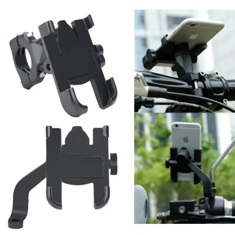 Bike Mobile Phone Holder Mount - Strong Body - Original Metal Body - Premium Quality
