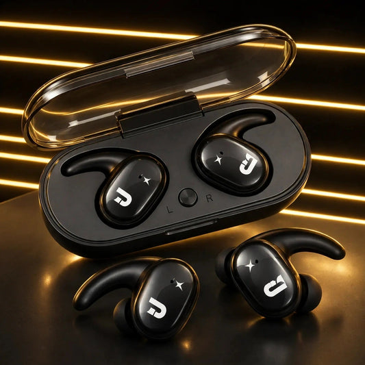 Wireless Gaming Earbuds-Bluetooth 5.0 Stereo Sound |Secure Ear Hook |Touch control |High Quality