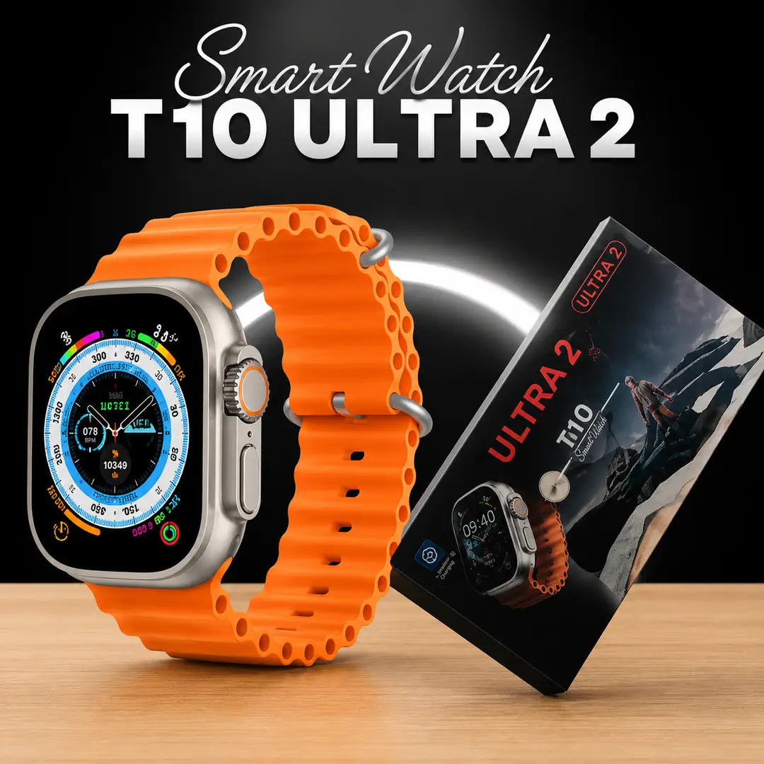 Smart Watch T10 Ultra 2 - Sports Adition |Multi-Featuristic |Fast Charging |Pro Infinity Display