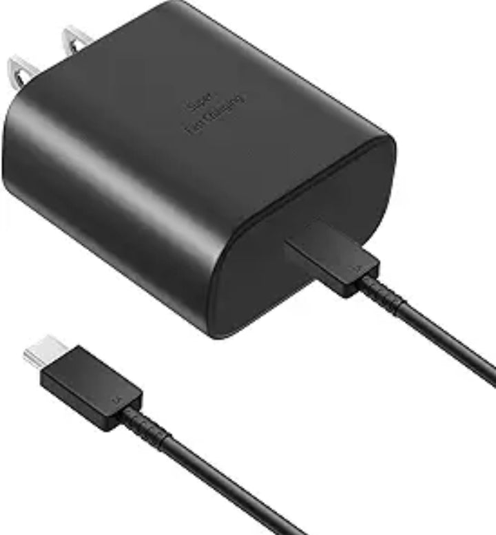 Samsung 45W PD Super Charger adapter |Type-C Port A+ Quality |Travel Adapter |Original Waranty