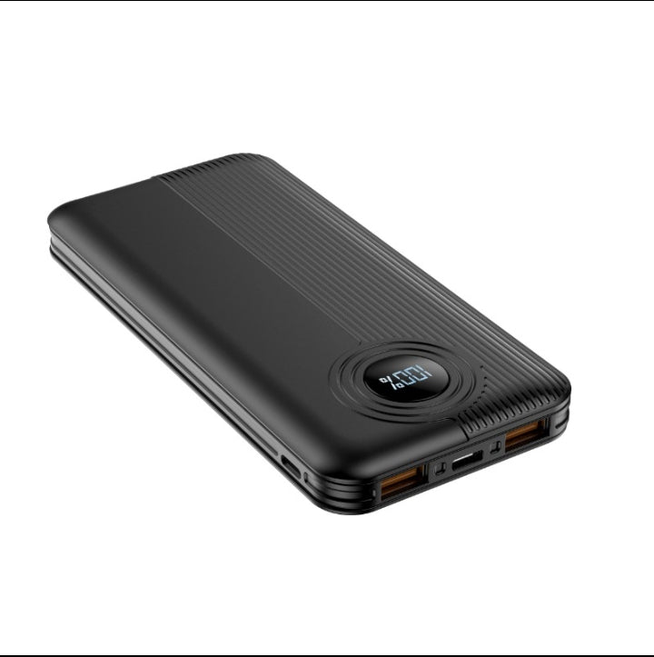 Aspor A320 Power Bank 10000mah 22.5w Fast charging with display - Electronic Device  designed for Power Backup