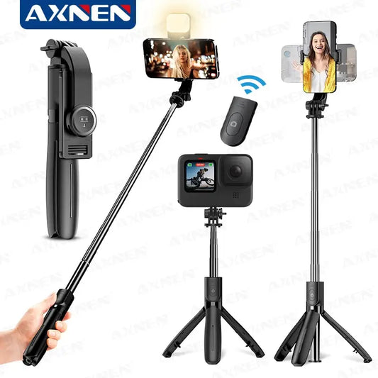 3 in 1 Bag - Tripod - Mobile Holder Selfie Stick - Premium TRIO OFFER