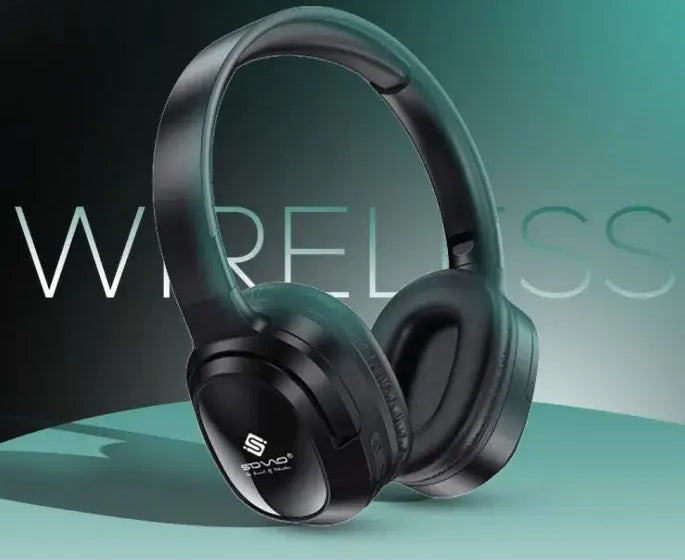 SOVO SHP-550 Wireless Premium Headphones | 50H Battery | Deep Bass | Bluetooth 5.3 | Foldable | Comfort Fit